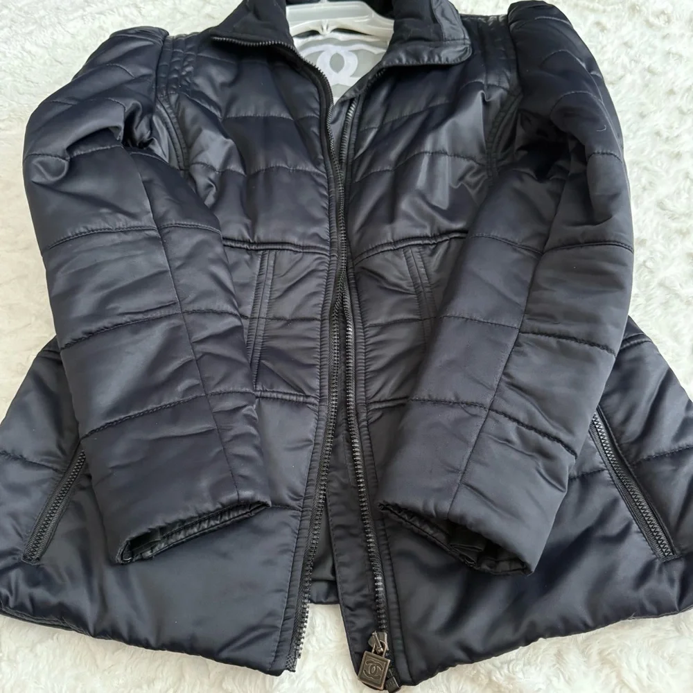 CHANEL Puffer Jacket RUNWAY Quilted Coat